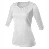 Tričko s 3/4 rukávem - bílé