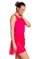 Gymnastické body bez rukávů B100B fuchsiová