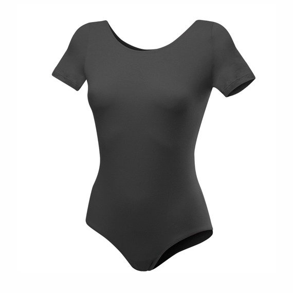 Gymnastické tréninkové body s krátkým rukávem B100K graphite