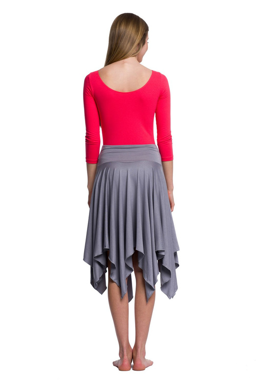 Gymnastické tréninkové body s 3/4 rukávy B10034 coral