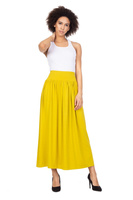 MAXI viskózová sukně - pistáciová