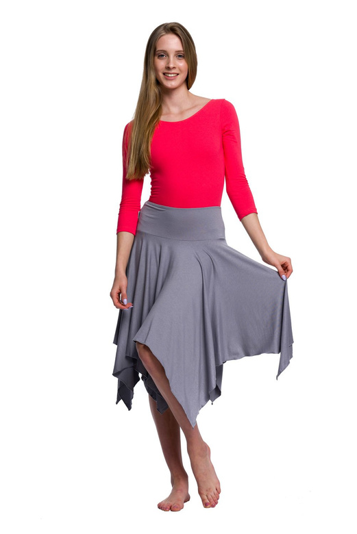 Tréninková sukně QUADRATS - šedá