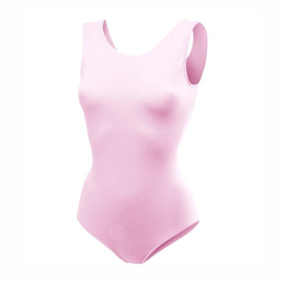 Gymnastické body bez rukávů B100B růžové
