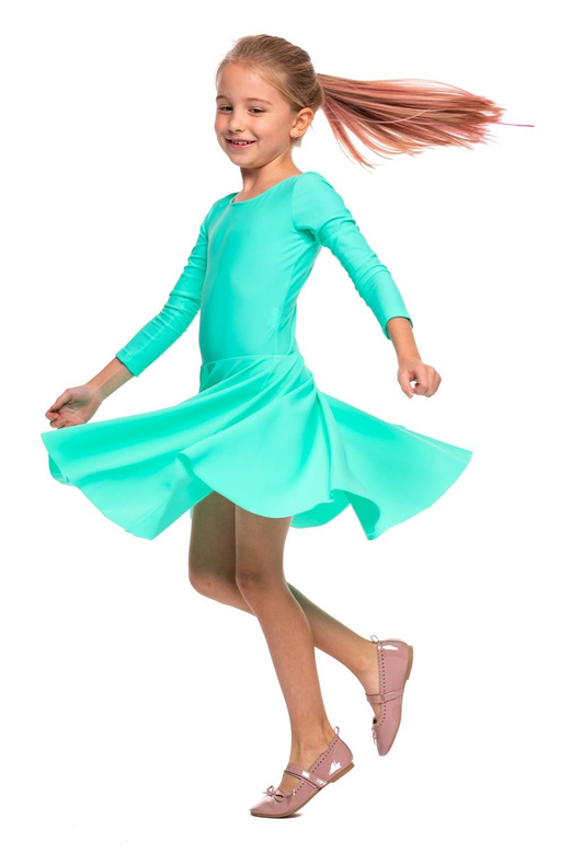 Turnajové taneční šaty pro dívky FIRST STEP mint