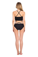 Dámské taneční šortky STRAPS Pole Dance Fitness short black