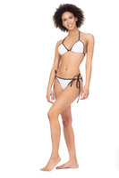 Horní díl plavek BIKINI - RENNWEAR bílá