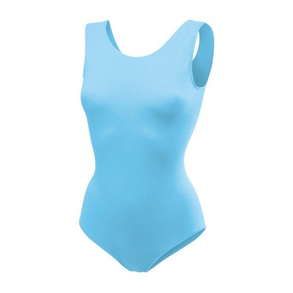 Gymnastické body bez rukávů B100B modré