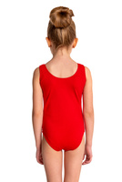 Gymnastické body bez rukávů B100B červené