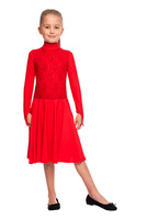 Taneční šaty FIRST STEP VIP červené