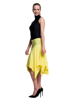 Tréninková sukně QUADRATES - lemon