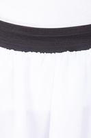 Šifonová sukně MAXI - bílá