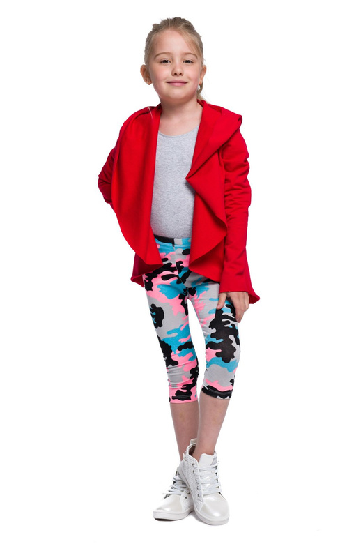 Dámský a dětský svetr červený