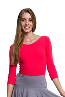 Gymnastické tréninkové body s 3/4 rukávy B10034 coral