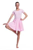 Rozšířená kruhová sukně - růžová