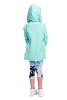 Dámský a dětský mátový svetr