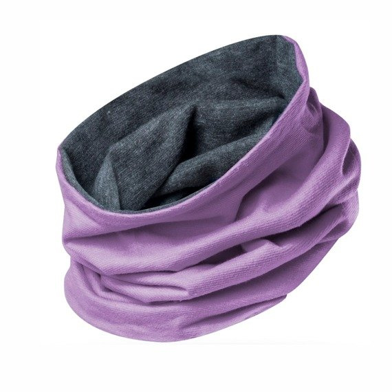 TUBA šátek hřejivý rolák dvouvrstvý heather + graphite